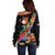 Personalized Eritrea Martyrs Day Off Shoulder Sweater Candlelight Vigil Shida Shoes