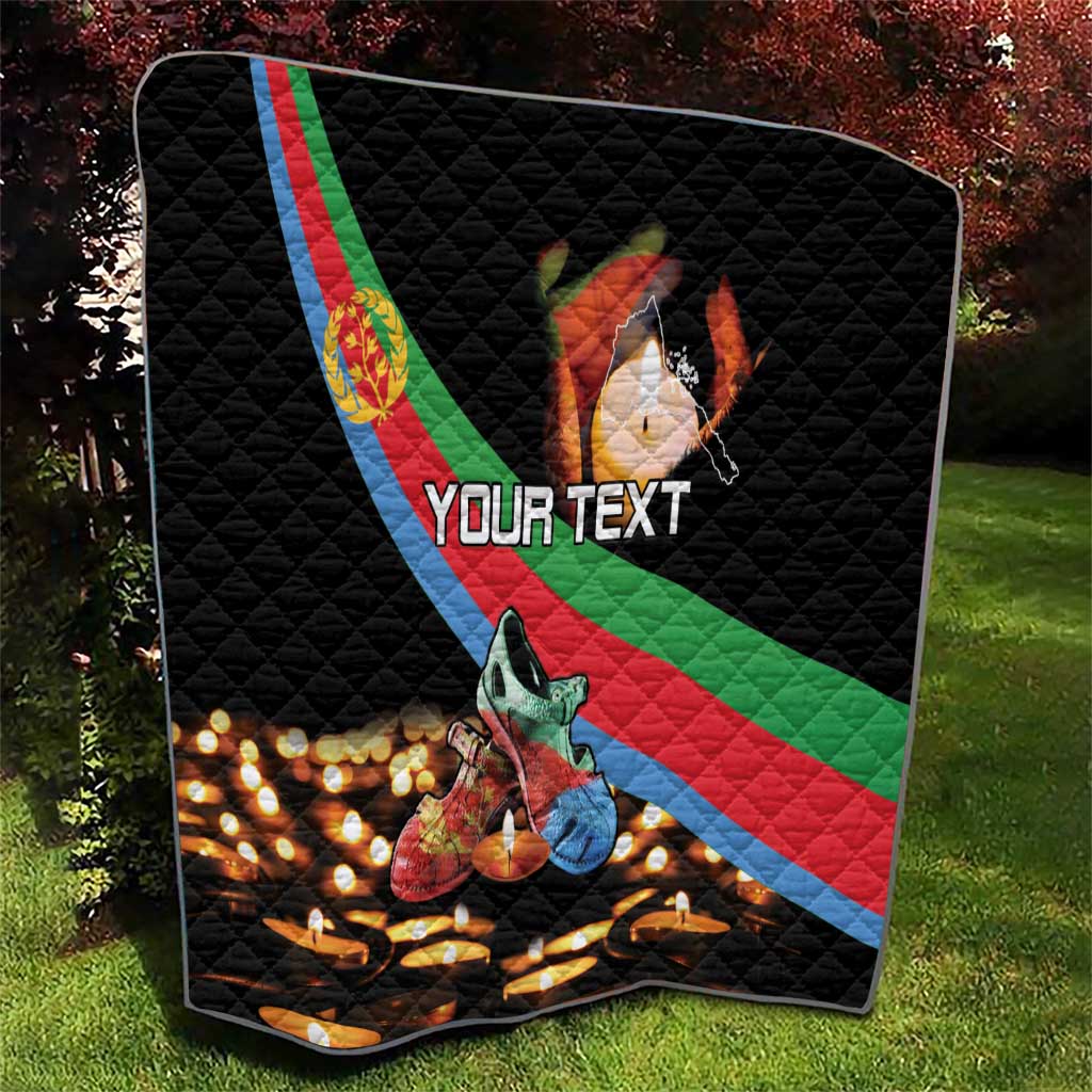 Personalized Eritrea Martyrs Day Quilt Candlelight Vigil Shida Shoes