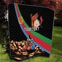 Personalized Eritrea Martyrs Day Quilt Candlelight Vigil Shida Shoes