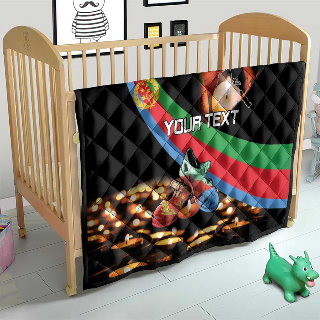 Personalized Eritrea Martyrs Day Quilt Candlelight Vigil Shida Shoes
