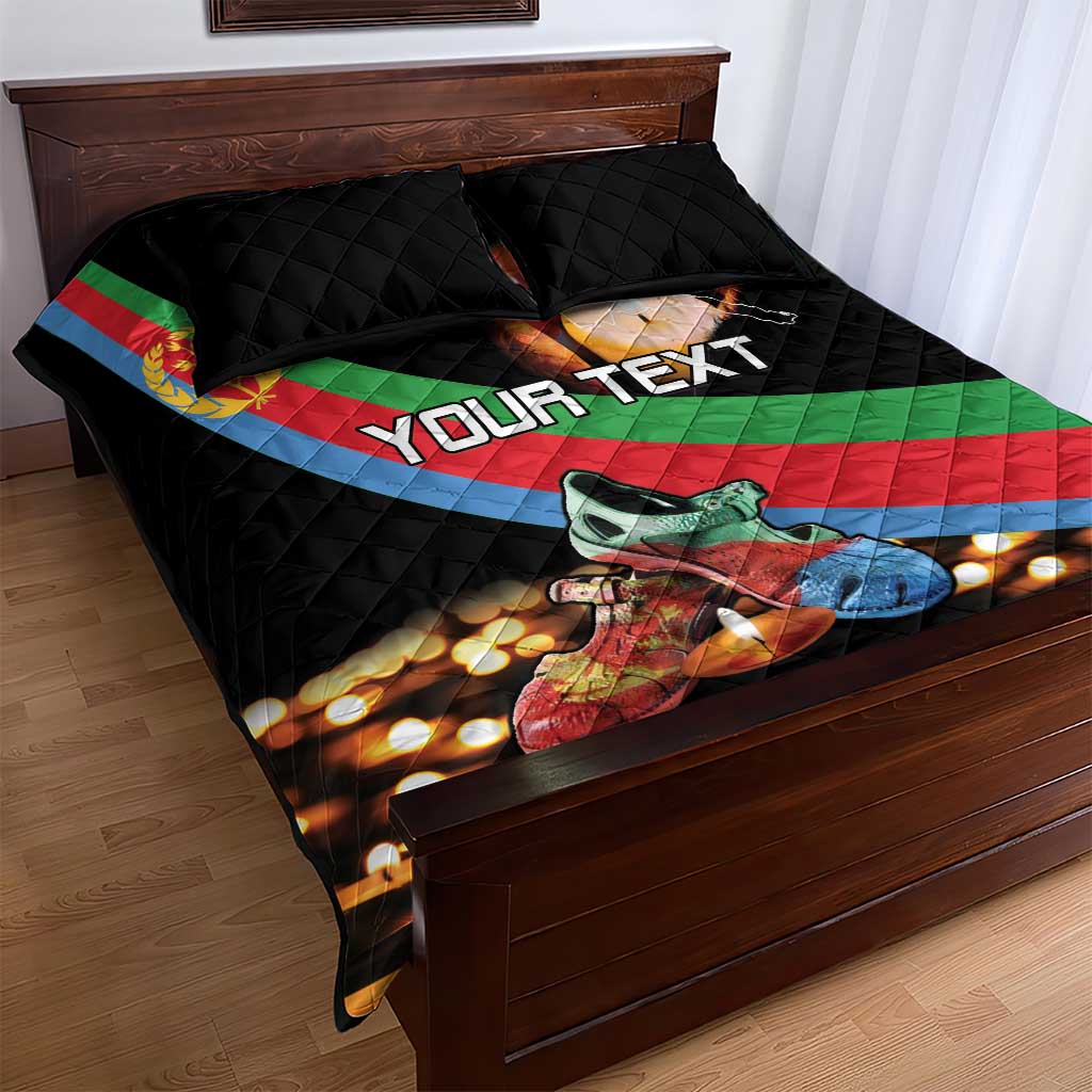 Personalized Eritrea Martyrs Day Quilt Bed Set Candlelight Vigil Shida Shoes