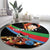 Personalized Eritrea Martyrs Day Round Carpet Candlelight Vigil Shida Shoes