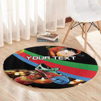 Personalized Eritrea Martyrs Day Round Carpet Candlelight Vigil Shida Shoes
