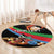 Personalized Eritrea Martyrs Day Round Carpet Candlelight Vigil Shida Shoes