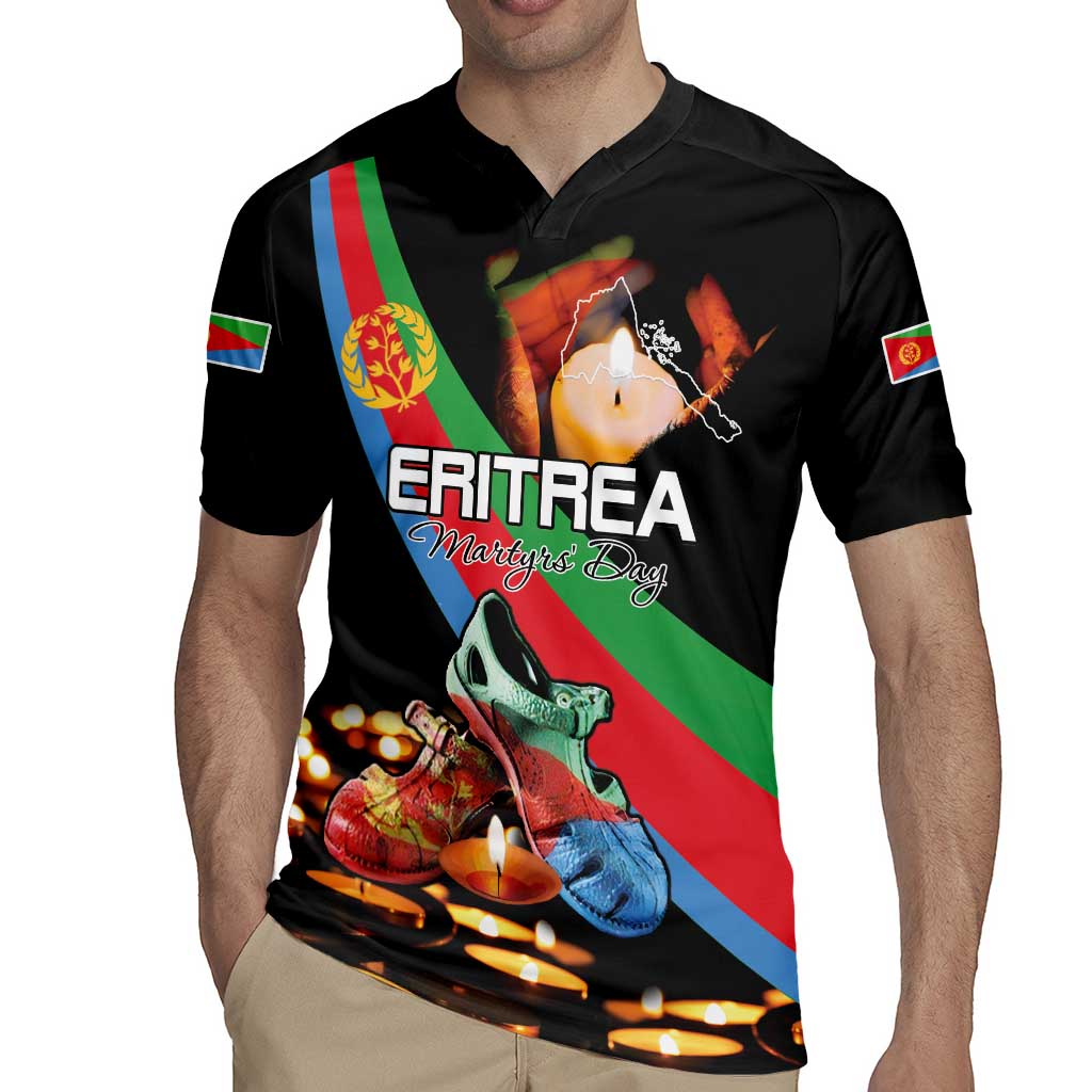 Personalized Eritrea Martyrs Day Rugby Jersey Candlelight Vigil Shida Shoes