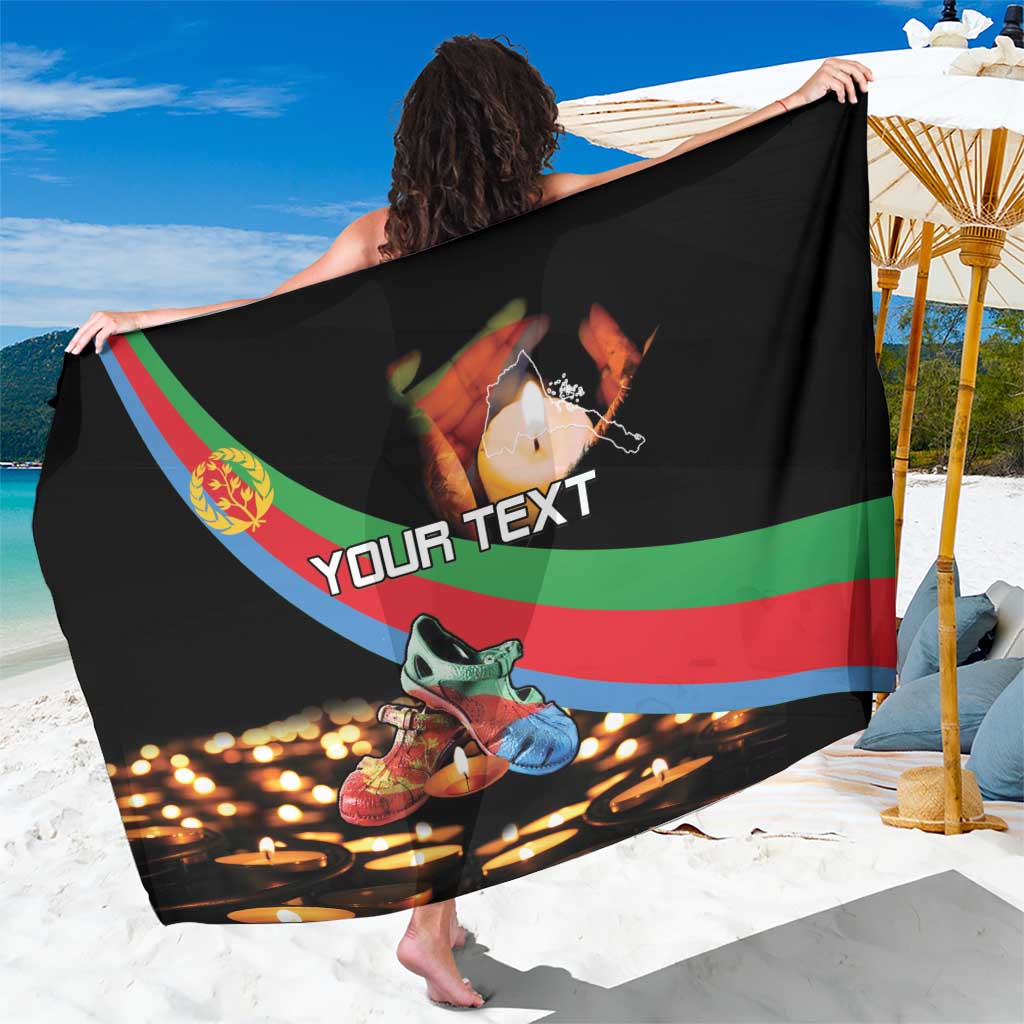 Personalized Eritrea Martyrs Day Sarong Candlelight Vigil Shida Shoes