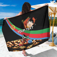 Personalized Eritrea Martyrs Day Sarong Candlelight Vigil Shida Shoes