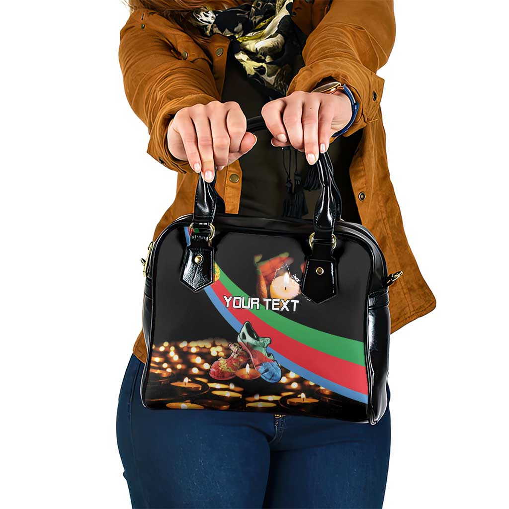Personalized Eritrea Martyrs Day Shoulder Handbag Candlelight Vigil Shida Shoes