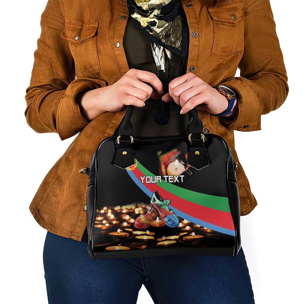 Personalized Eritrea Martyrs Day Shoulder Handbag Candlelight Vigil Shida Shoes