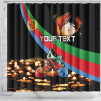Personalized Eritrea Martyrs Day Shower Curtain Candlelight Vigil Shida Shoes