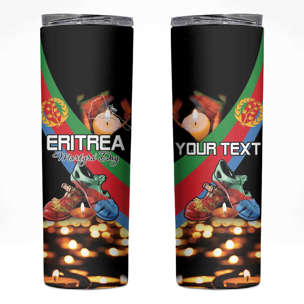 Personalized Eritrea Martyrs Day Skinny Tumbler Candlelight Vigil Shida Shoes