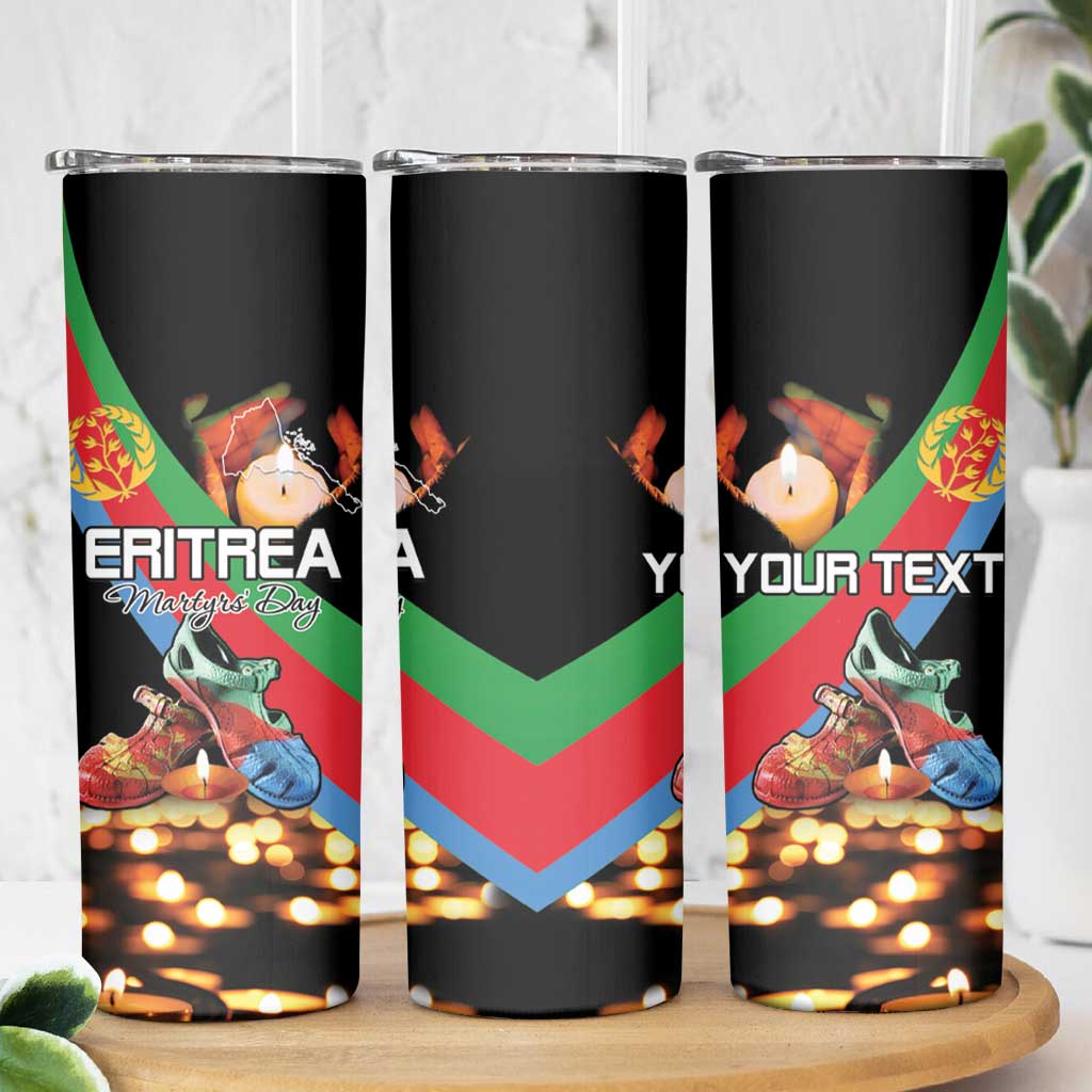 Personalized Eritrea Martyrs Day Skinny Tumbler Candlelight Vigil Shida Shoes