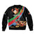 Personalized Eritrea Martyrs Day Sleeve Zip Bomber Jacket Candlelight Vigil Shida Shoes