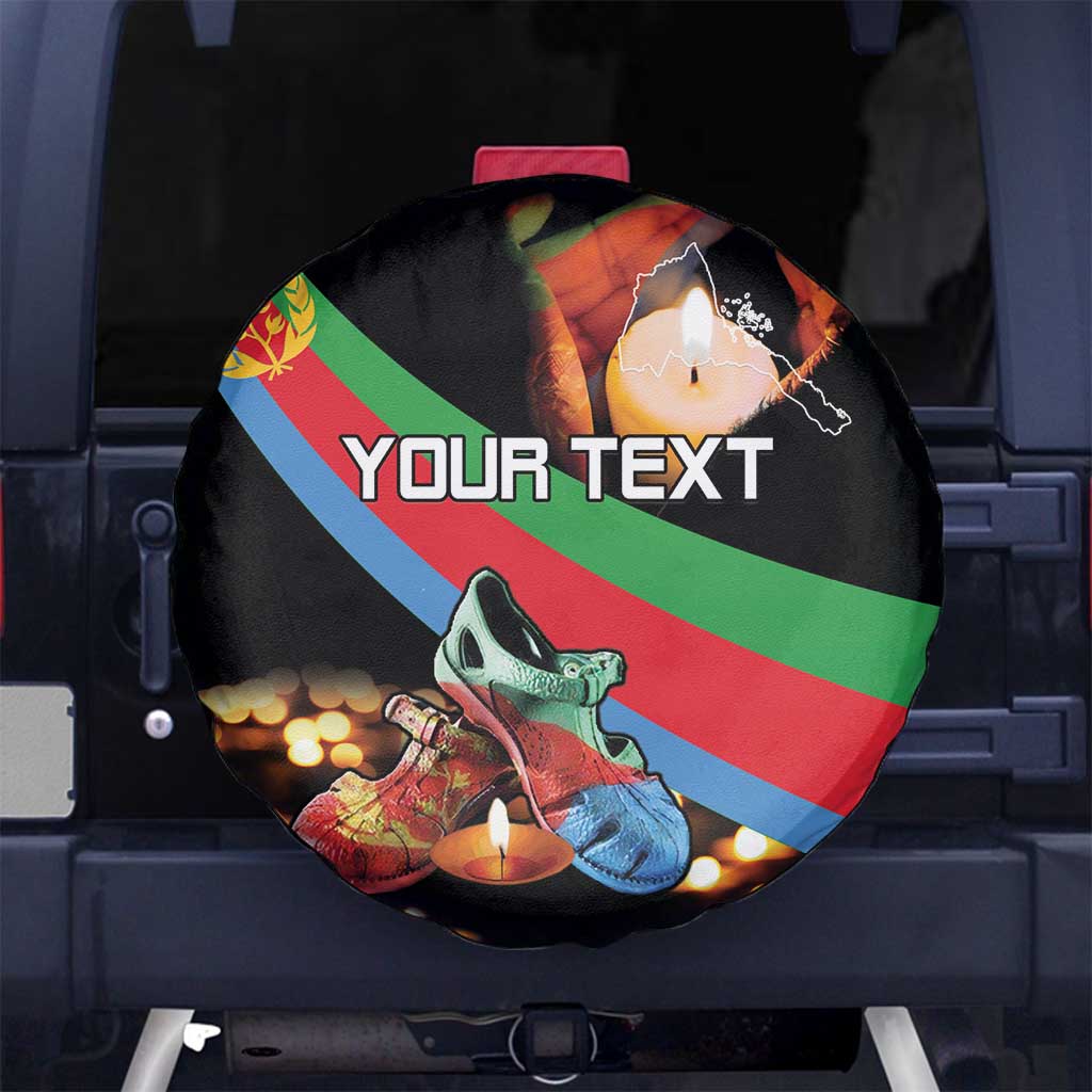 Personalized Eritrea Martyrs Day Spare Tire Cover Candlelight Vigil Shida Shoes