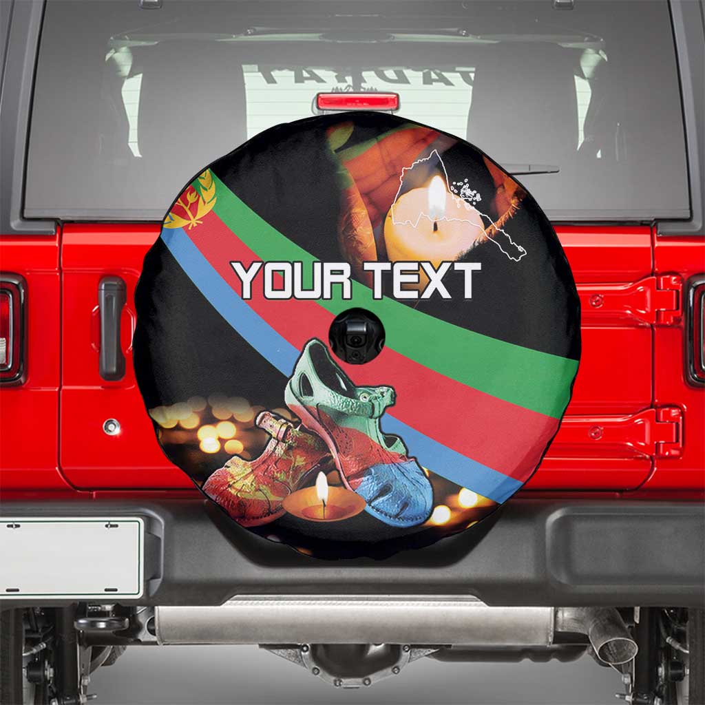Personalized Eritrea Martyrs Day Spare Tire Cover Candlelight Vigil Shida Shoes
