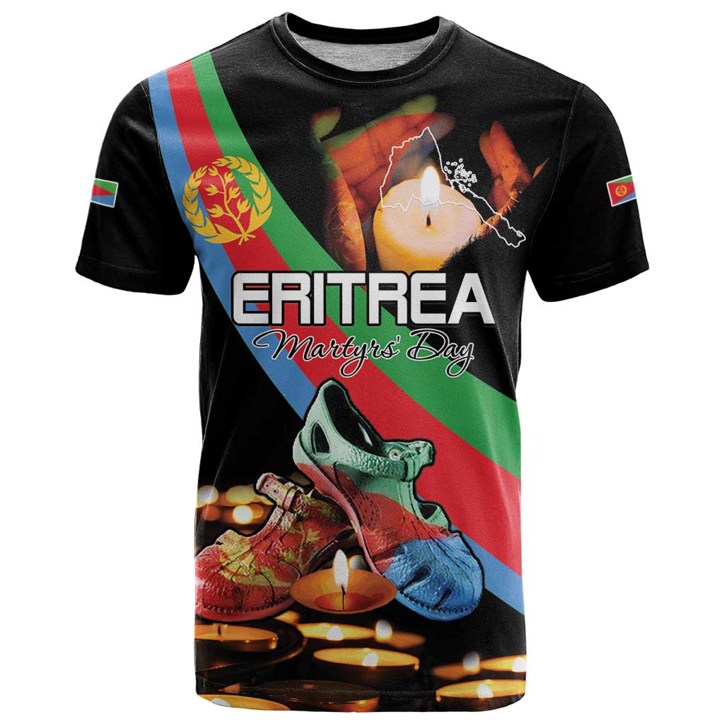 Personalized Eritrea Martyrs Day T Shirt Candlelight Vigil Shida Shoes