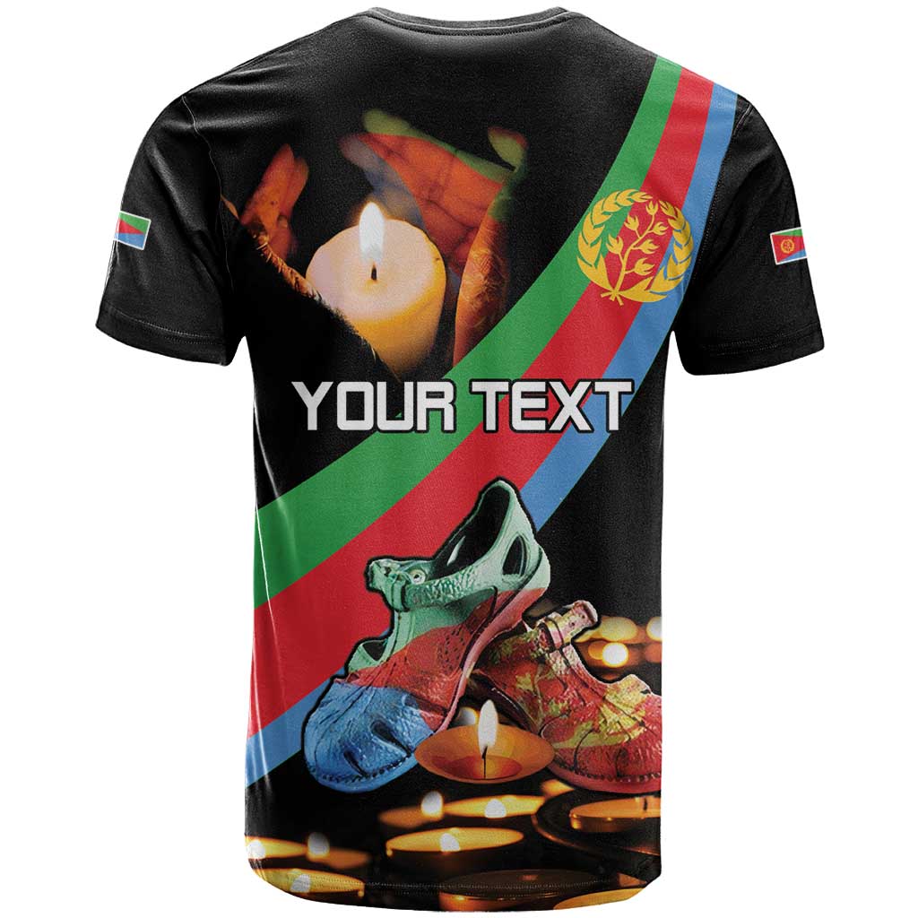 Personalized Eritrea Martyrs Day T Shirt Candlelight Vigil Shida Shoes