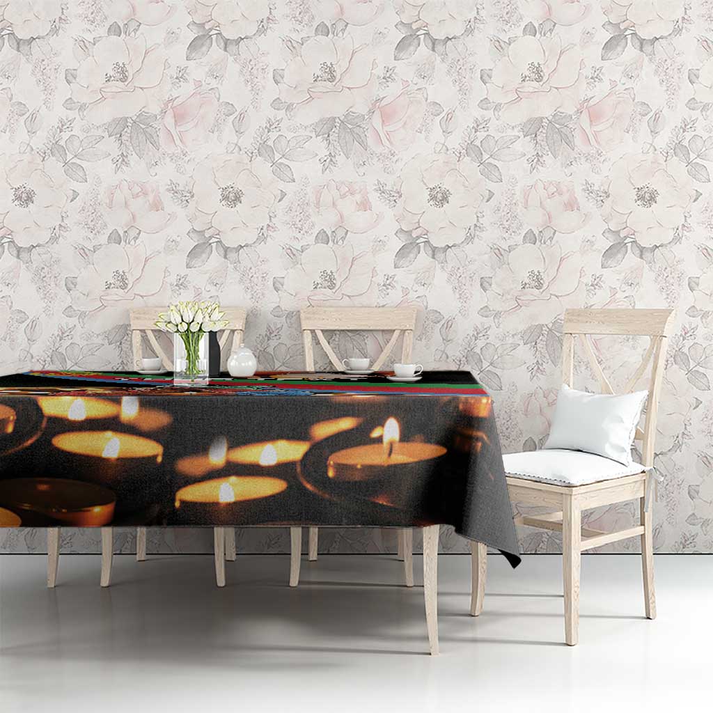 Personalized Eritrea Martyrs Day Tablecloth Candlelight Vigil Shida Shoes