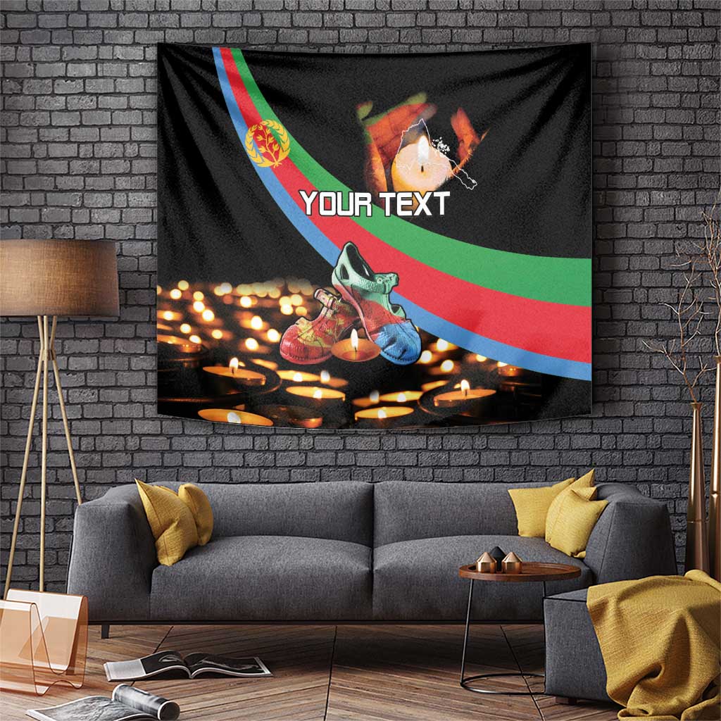 Personalized Eritrea Martyrs Day Tapestry Candlelight Vigil Shida Shoes