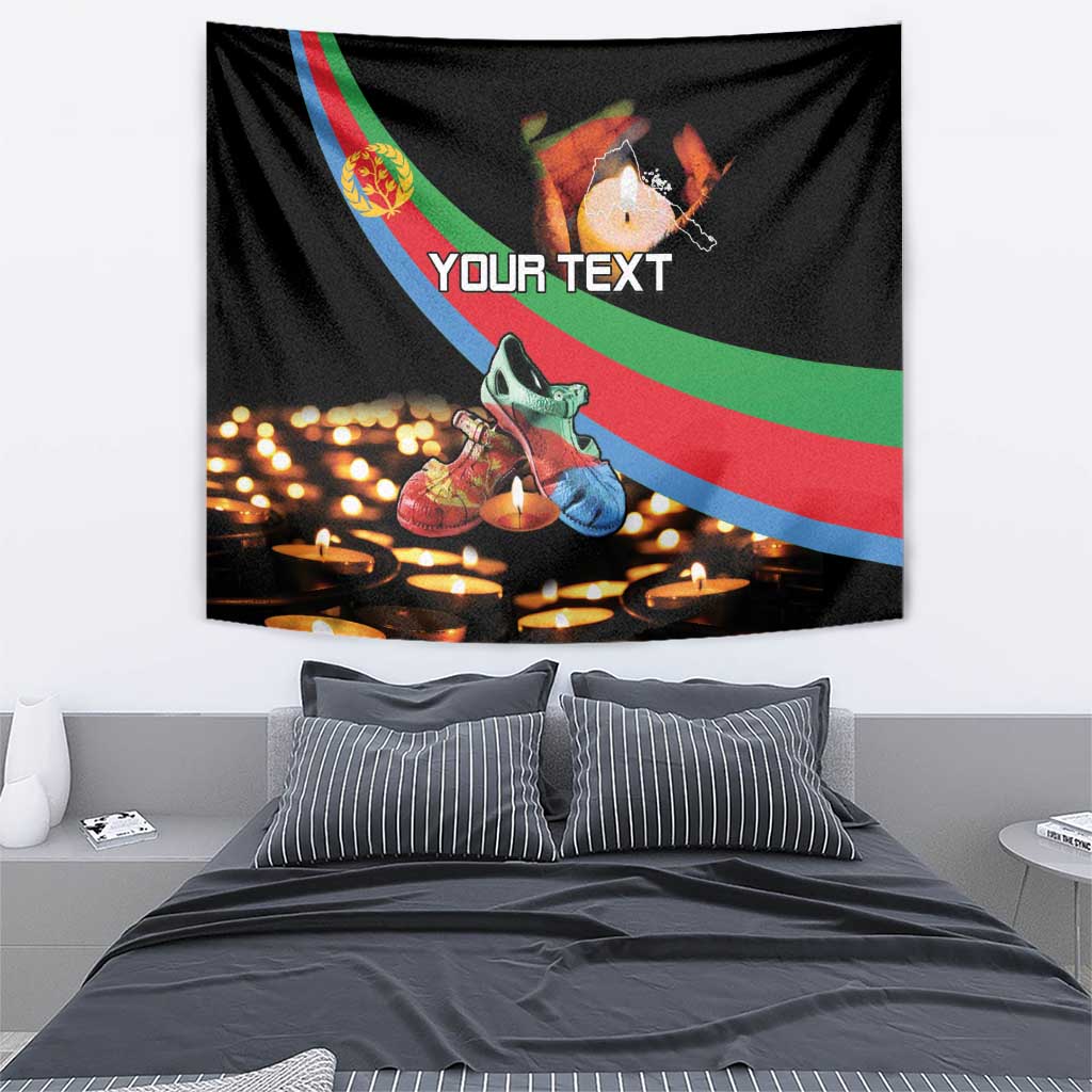 Personalized Eritrea Martyrs Day Tapestry Candlelight Vigil Shida Shoes