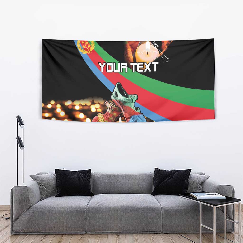 Personalized Eritrea Martyrs Day Tapestry Candlelight Vigil Shida Shoes