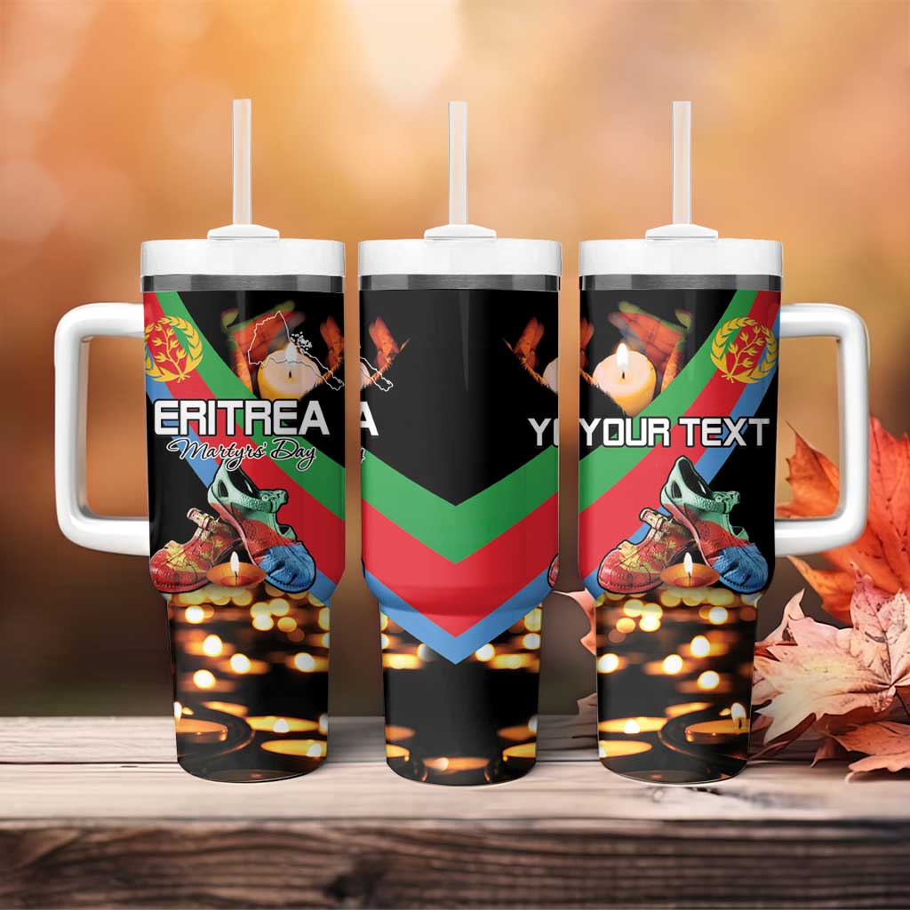 Personalized Eritrea Martyrs Day Tumbler With Handle Candlelight Vigil Shida Shoes