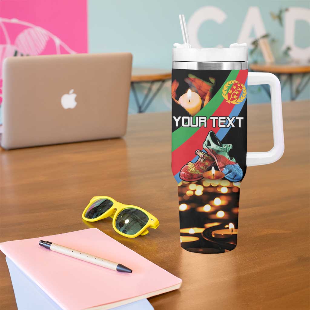 Personalized Eritrea Martyrs Day Tumbler With Handle Candlelight Vigil Shida Shoes