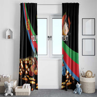 Personalized Eritrea Martyrs Day Window Curtain Candlelight Vigil Shida Shoes