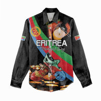 Personalized Eritrea Martyrs Day Women Casual Shirt Candlelight Vigil Shida Shoes