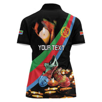 Personalized Eritrea Martyrs Day Women Polo Shirt Candlelight Vigil Shida Shoes