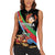 Personalized Eritrea Martyrs Day Women Sleeveless Polo Shirt Candlelight Vigil Shida Shoes