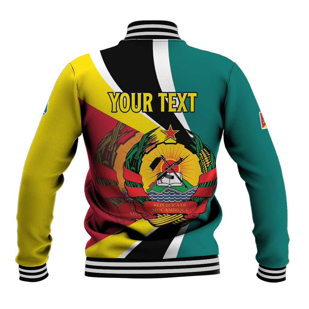 Personalized Mozambique Baseball Jacket 50 Years Anniversary Independence Day
