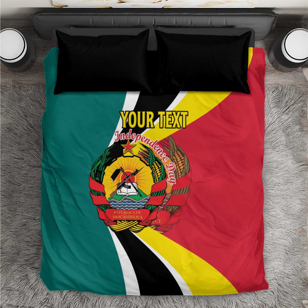 Personalized Mozambique Bedding Set 50 Years Anniversary Independence Day