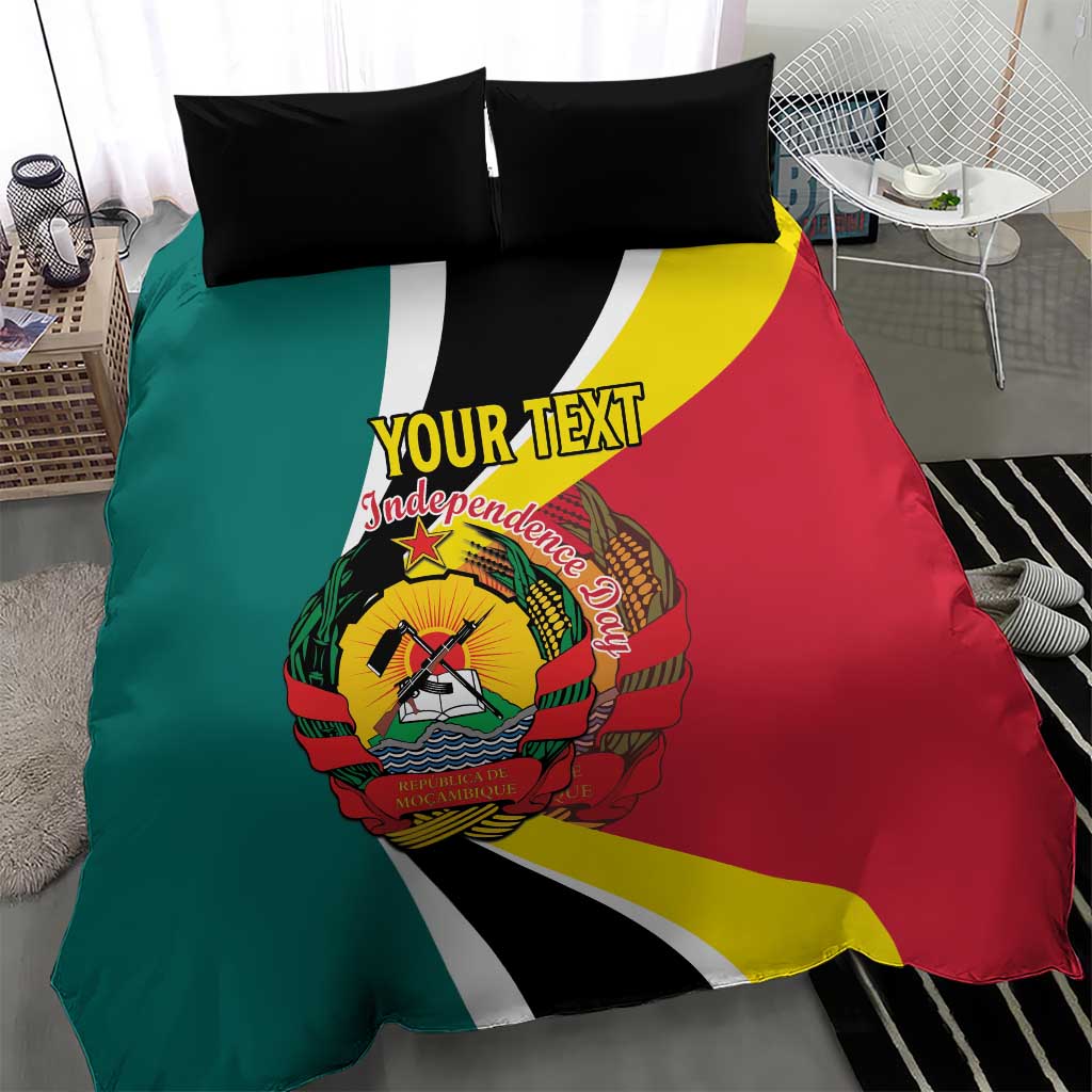 Personalized Mozambique Bedding Set 50 Years Anniversary Independence Day