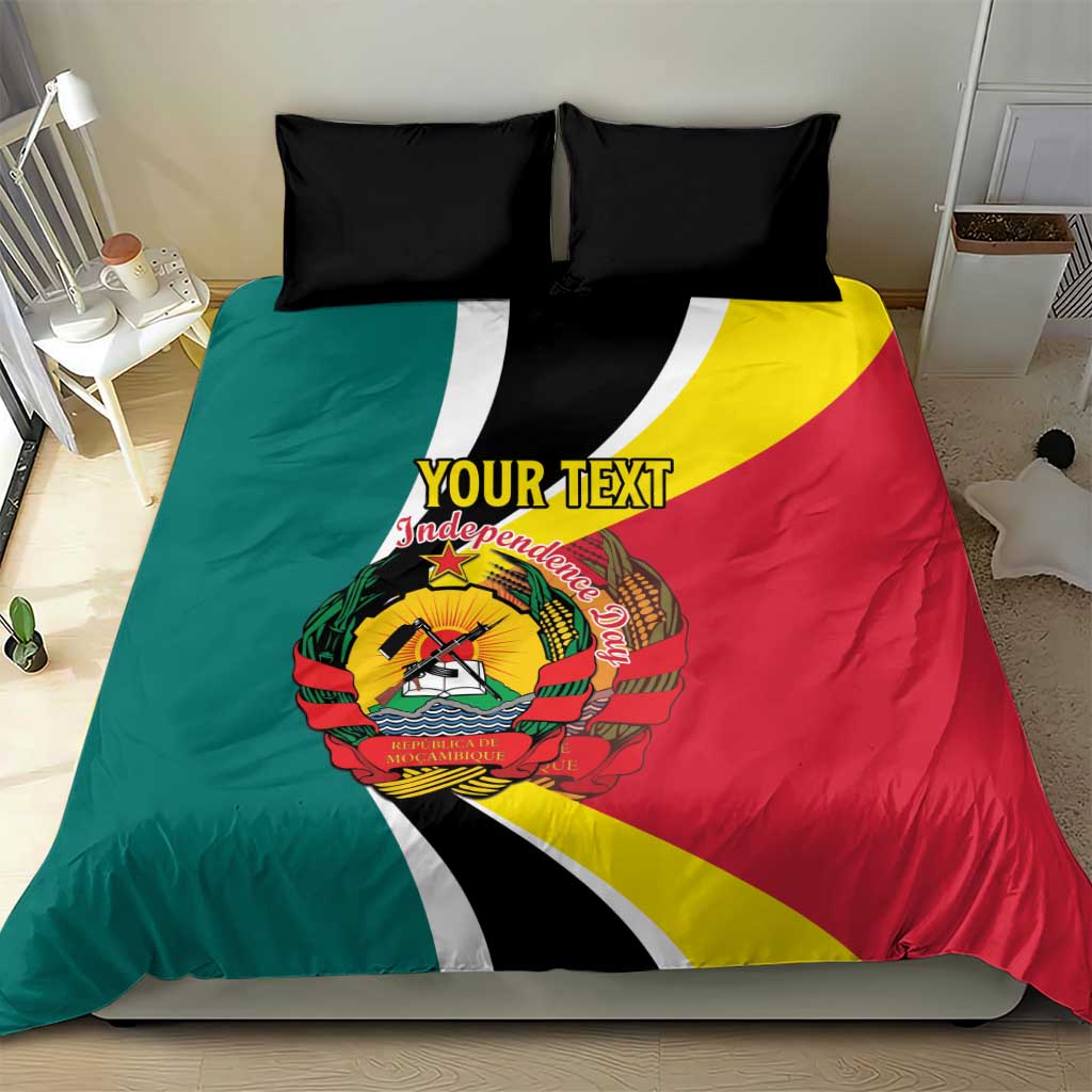 Personalized Mozambique Bedding Set 50 Years Anniversary Independence Day