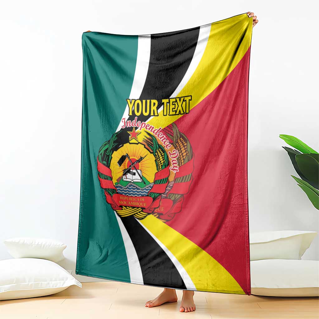 Personalized Mozambique Blanket 50 Years Anniversary Independence Day