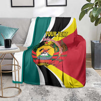 Personalized Mozambique Blanket 50 Years Anniversary Independence Day