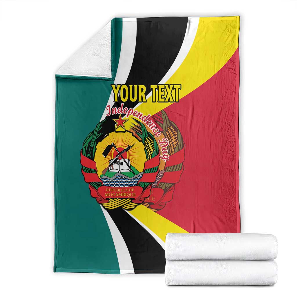 Personalized Mozambique Blanket 50 Years Anniversary Independence Day