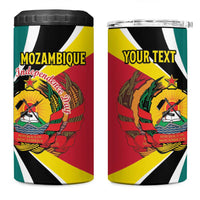 Personalized Mozambique 4 in 1 Can Cooler Tumbler 50 Years Anniversary Independence Day