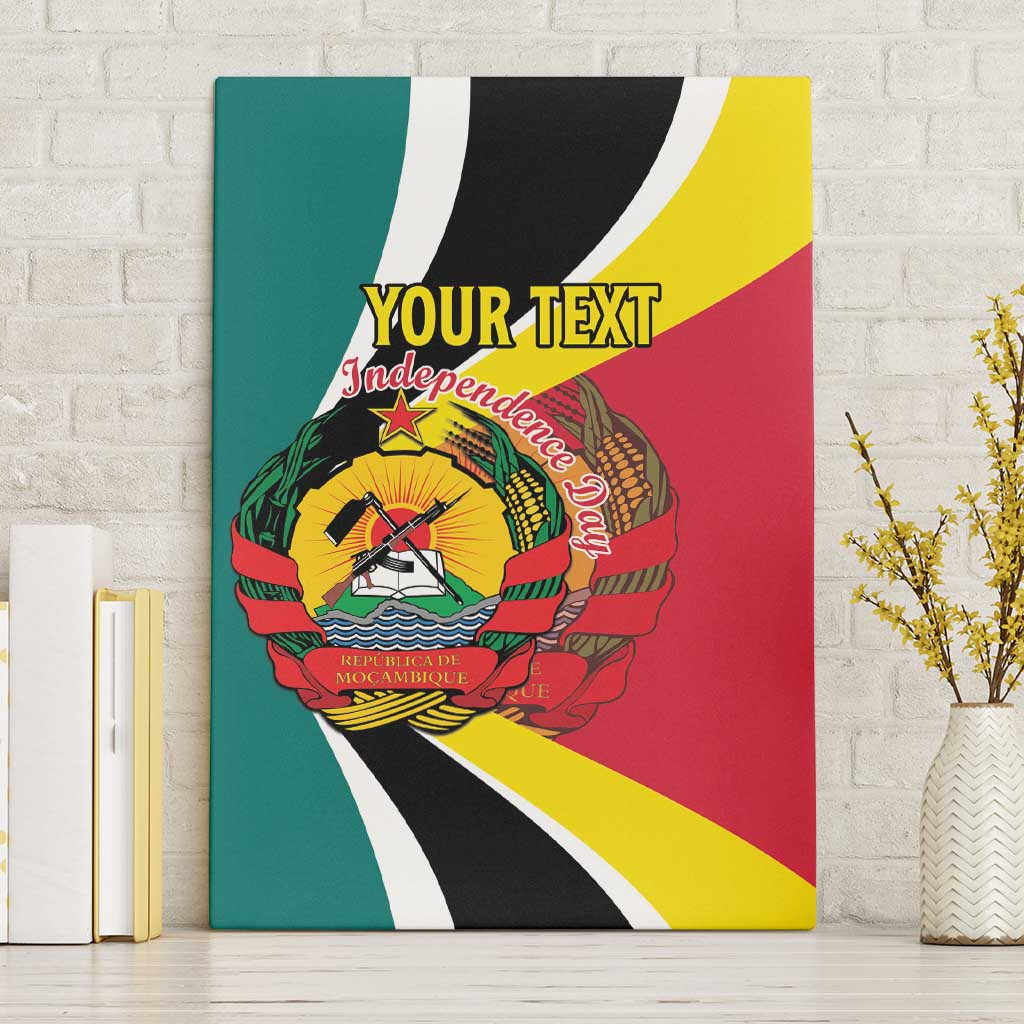 Personalized Mozambique Canvas Wall Art 50 Years Anniversary Independence Day