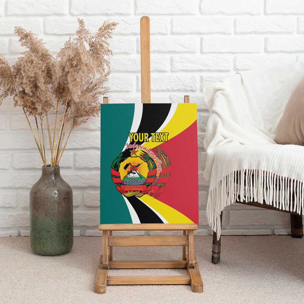 Personalized Mozambique Canvas Wall Art 50 Years Anniversary Independence Day