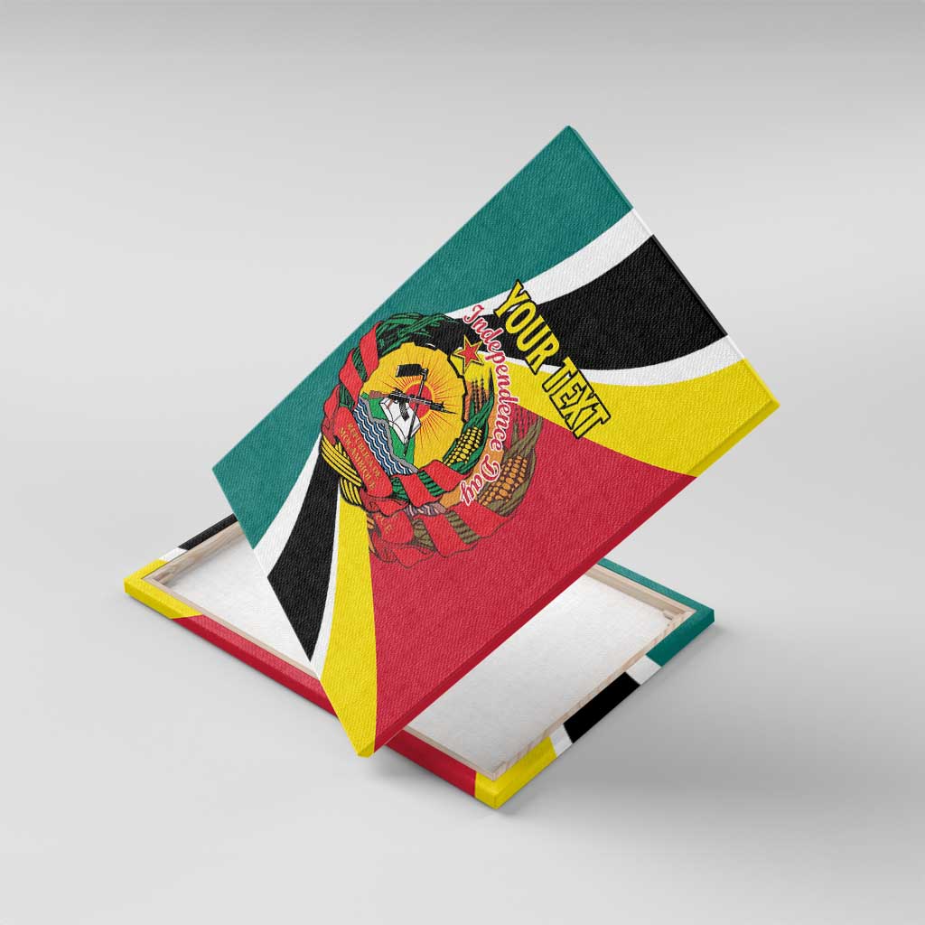 Personalized Mozambique Canvas Wall Art 50 Years Anniversary Independence Day