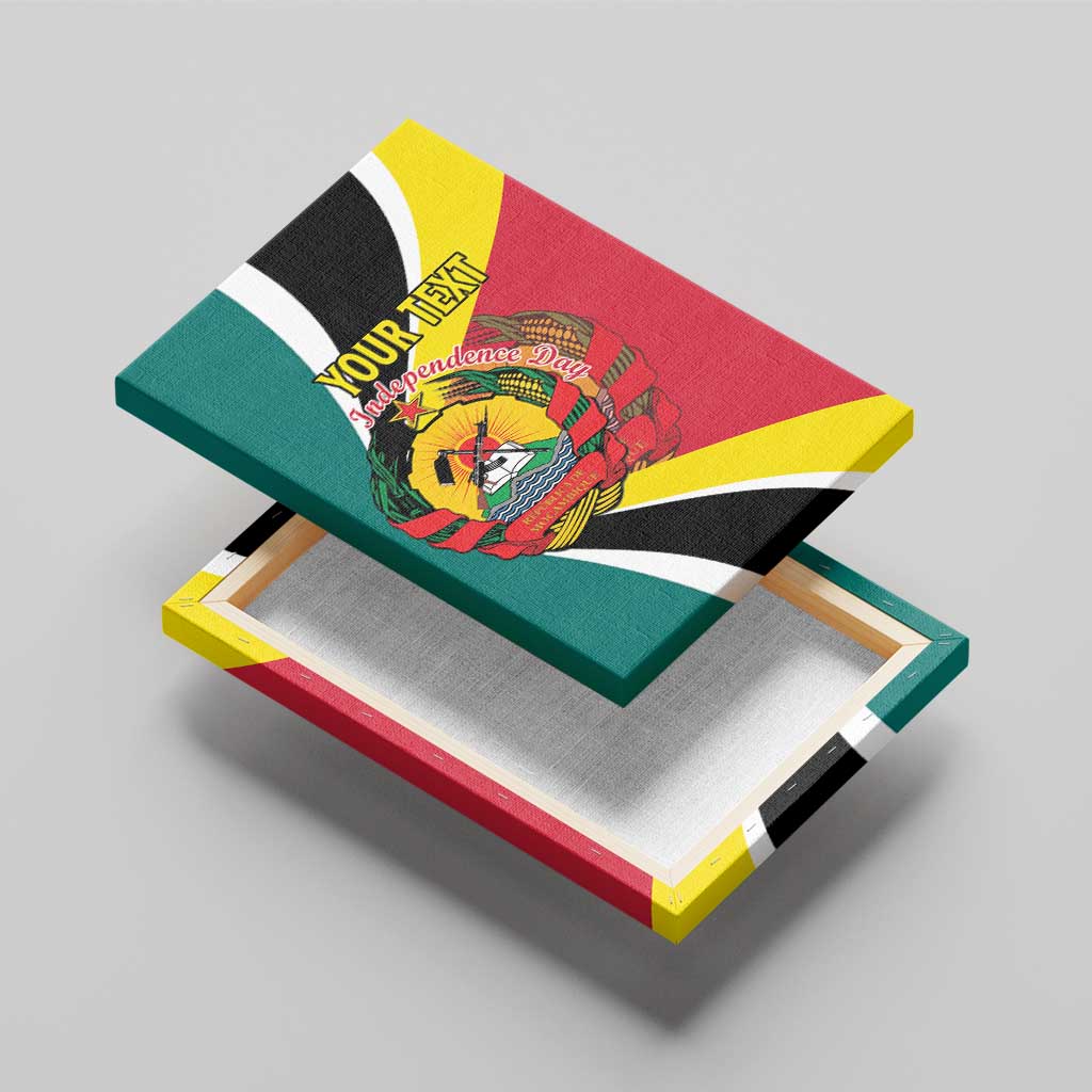Personalized Mozambique Canvas Wall Art 50 Years Anniversary Independence Day