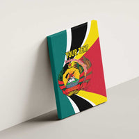 Personalized Mozambique Canvas Wall Art 50 Years Anniversary Independence Day