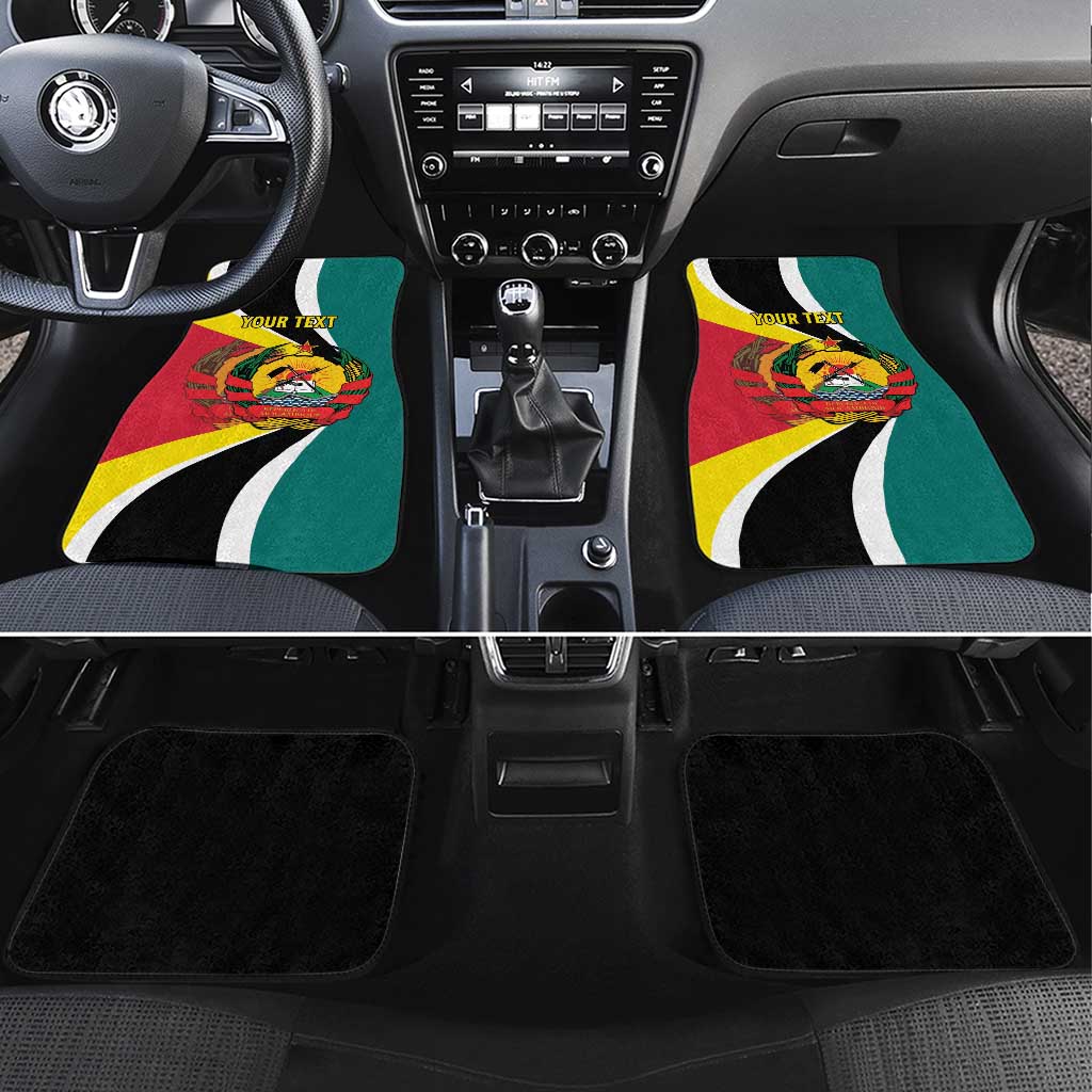 Personalized Mozambique Car Mats 50 Years Anniversary Independence Day