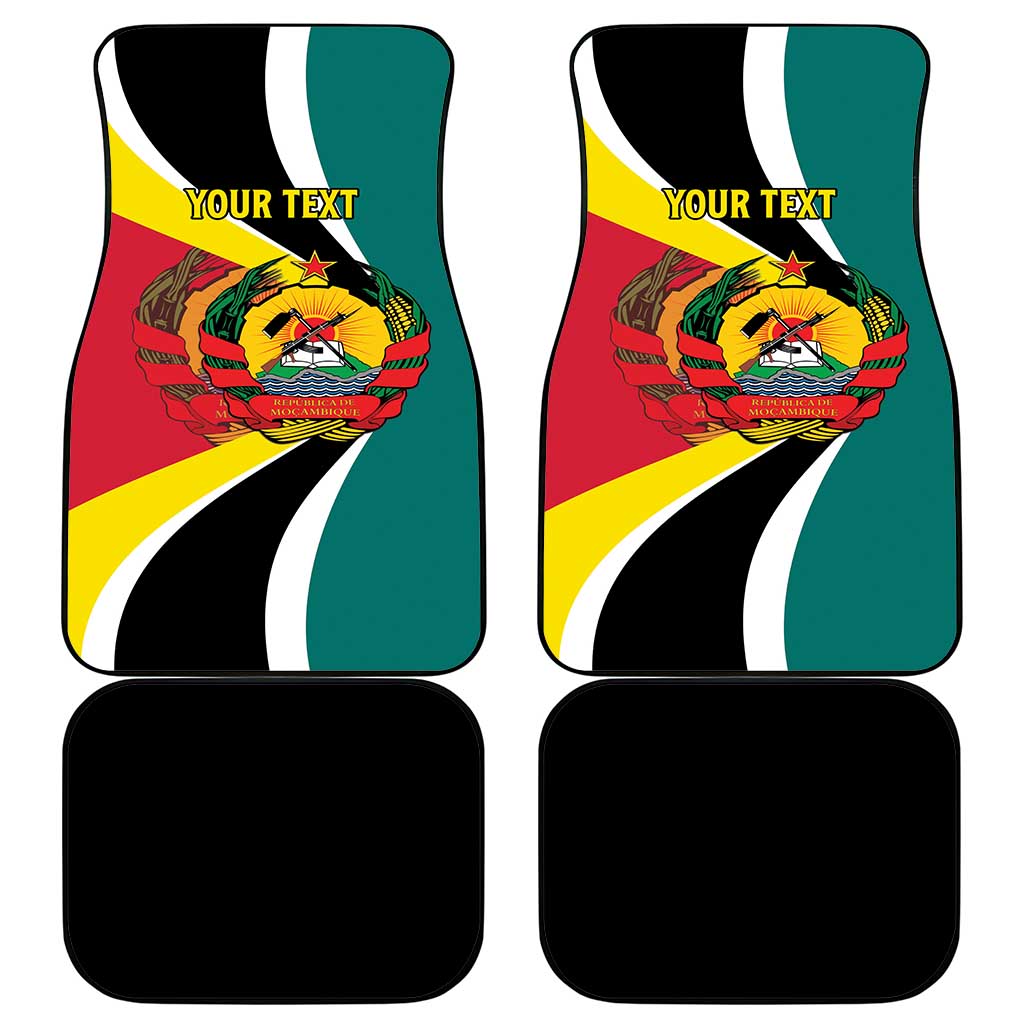Personalized Mozambique Car Mats 50 Years Anniversary Independence Day