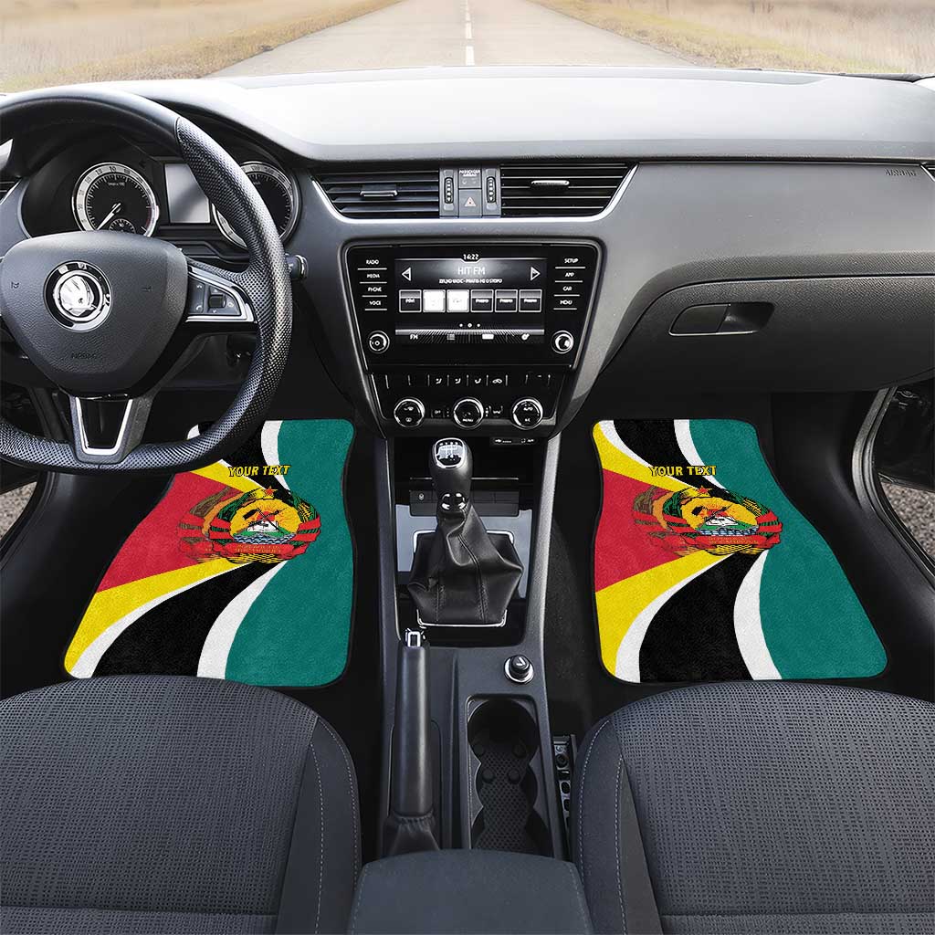 Personalized Mozambique Car Mats 50 Years Anniversary Independence Day