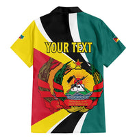 Personalized Mozambique Family Matching Mermaid Dress and Hawaiian Shirt 50 Years Anniversary Independence Day