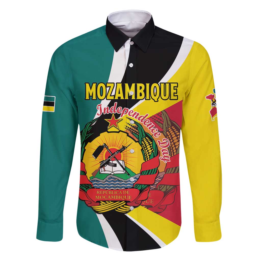 Personalized Mozambique Family Matching Mermaid Dress and Hawaiian Shirt 50 Years Anniversary Independence Day