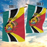 Personalized Mozambique Garden Flag 50 Years Anniversary Independence Day